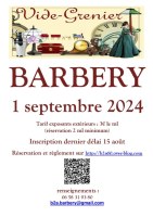 VIDE-GRENIER A BARBERY
