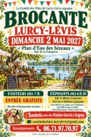 Brocante de Lurcy-Lévis – Dimanche 2 Mai 2027 – Plan d’Eau des Sézeaux