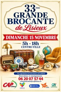 33ème GRANDE BROCANTE DE LISIEUX