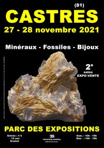 2e SALON MINERAUX FOSSILES BIJOUX de CASTRES