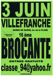 16 ème GRANDE BROCANTE