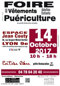 FOIRE AUX VÊTEMENTS - JOUETS - PUÉRICULTURE- ADULTES ENFANTS