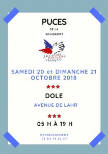 PUCES DE LA SOLIDARITÉ DU SECOURS POPULAIRE FRANÇAIS