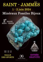 2e SALON MINERAUX FOSSILES BIJOUX de SAINT-JAMMES (Pyrénées-Atlantiques)