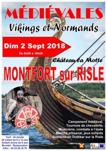 Médiévales de Montfort sur Risle "Vikings et Normands"