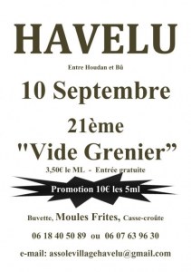 21ème Foire à Tout d'Havelu