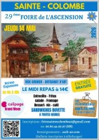 29ème Foire de l’ascension à Sainte Colombe