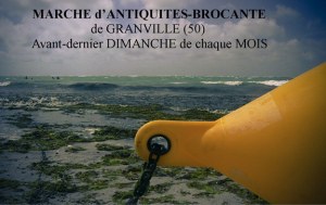 Marché mensuel d'Antiquités-Brocante de Granville (50)