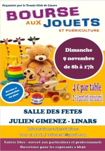 Bourse aux jouets , aux vêtements et articles de puericultures