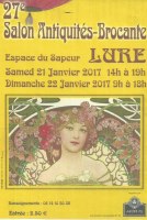 27ème SALON ANTIQUITES-BROCANTE par AROM 70 à LURE (70)
