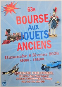 63éme BOURSE AUX JOUETS ANCIENS
