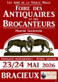 FOIRE AUX ANTIQUAIRES - BROCANTEURS - MARCHE GOURMAND