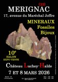 10e SALON MINERAUX FOSSILES BIJOUX de MERIGNAC (Gironde)