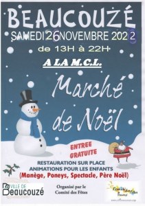 Marché de Noël de Beaucouzé