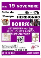 BOURSE AUX VETEMENTS TOUT AGE, JOUETS, DECO et PUERICULTURE
