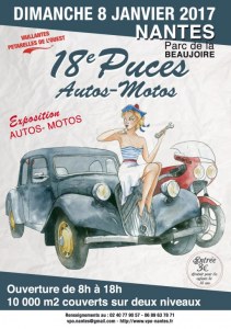 18émes Puces Autos-Motos NANTES LA BEAUJOIRE