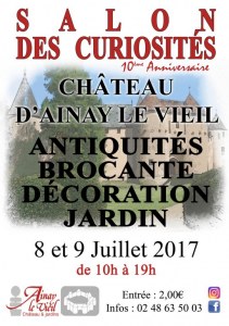 Salon des Curiosités du Château d'Ainay le Vieil