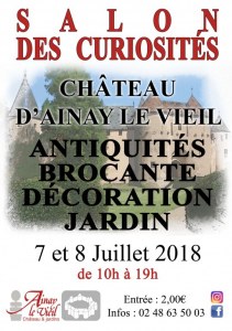 11ème Salon des Curiosités au Château d'Ainay le Vieil