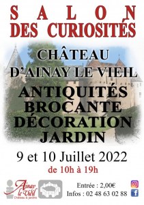 Salon des Curiosités au Château d'Ainay-le-Vieil