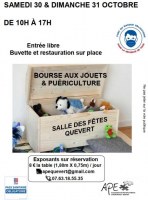 Bourse aux jouets et puériculture
