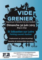 Vide Grenier parking Auchan organisé par St Sébastien Sud Loire Handball