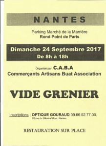 Vide Grenier Rd Pt de Paris Place du marché de la Marrière