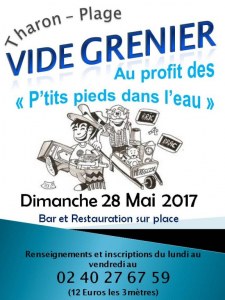 Vide grenier dans les rues de Tharon
