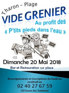 Vide grenier dans les rues de Tharon