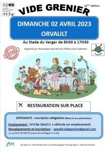 VIDE-GRENIER APES, Orvault stade du Verger (14ème édition)