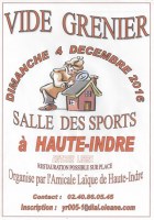 Vide Grenier à Haute INDRE - Salle des Sports