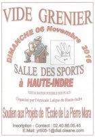 Vide grenier - Salle des Sports de Haute Indre - Ecole Pierre MARA
