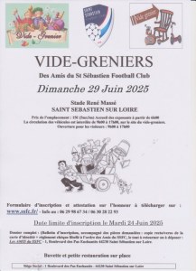 Vide-greniers des Amis du Saint Sébastien Football Club