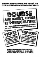 Bourse aux jouets, livres et puériculture