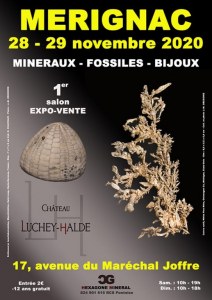 1er SALON MINERAUX FOSSILES BIJOUX de MERIGNAC (33) - NOUVELLE-AQUITAINE - FRANCE