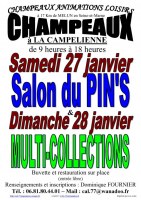 Salon du Pin's le 27/01/2018 à CHAMPEAUX (77)