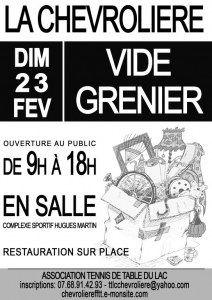 VIDE GRENIER EN SALLES DU TTLC