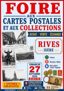 Foire aux cartes posyales et aux collections