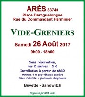 Vide-greniers du SCA Judo