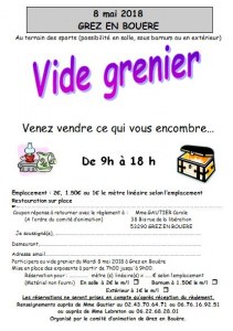 VIDE GRENIER