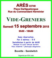 Vide-Greniers du SCA Judo