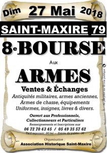 8ème BOURSE AUX ARMES DE SAINT MAXIRE
