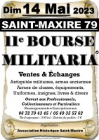 XIème BOURSE MILITARIA DE SAINT-MAXIRE (79)