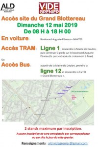VIDE-GRENIER ALD 2019 - C'EST COMPLET ! ...