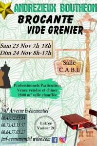 Brocante et vide grenier