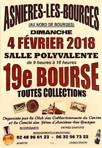 19ème bourse toutes collections d'Asnières les Bourges à BOURGES