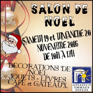 Grand Salon de Noël Assajuco Emmaüs Dieuze