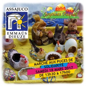 Marché aux puces de Solidarité Spécial Pâques