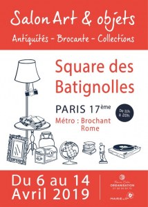 Salon Art & Objets - Antiquités - Brocante Square des Batignolles