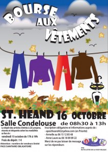 BOURSE AUX VÊTEMENTS AUTOMNE HIVER