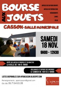 Bourse aux jouets de Casson